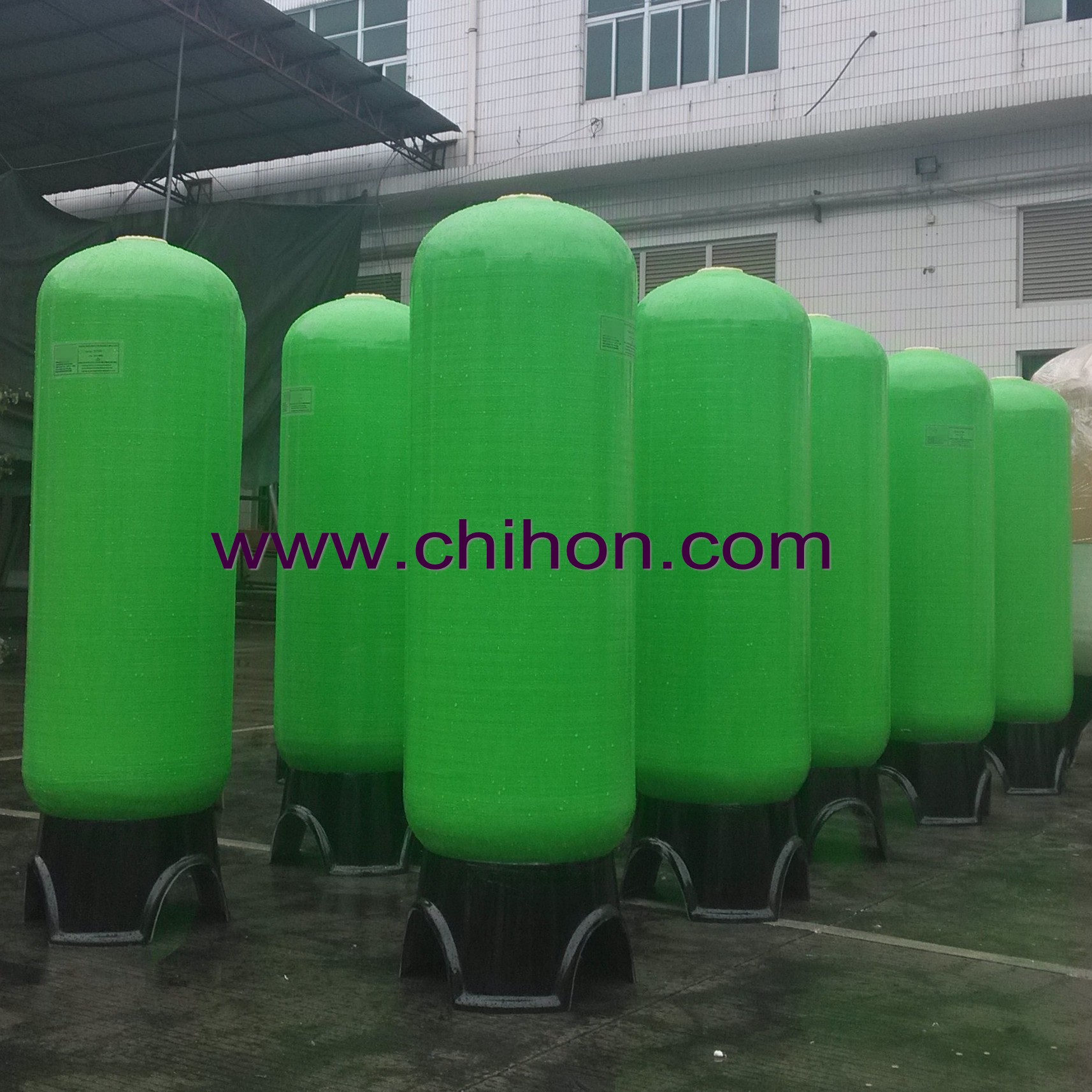 3072 Hot sale FRP vessel Pressure PE water tanks for soften